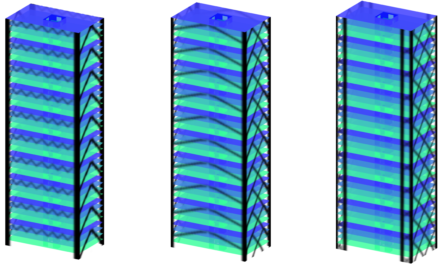 Figure of Multi Load Topology Optimization